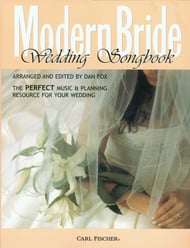 Modern Bride Wedding Songbook piano sheet music cover
